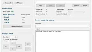 SourceRabbit GCode Sender screenshot