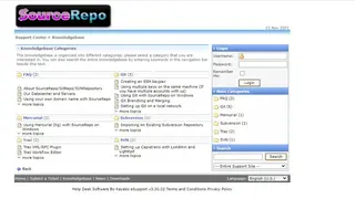 SourceRepo screenshot