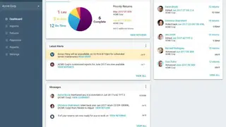 Sovos Intelligent Compliance Cloud screenshot