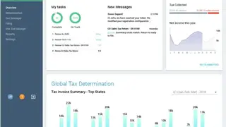 Sovos Intelligent Compliance Cloud screenshot