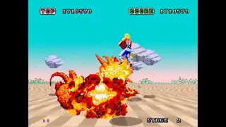 Space Harrier screenshot