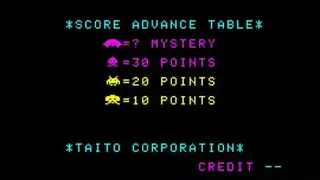 Space Invaders screenshot