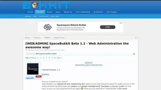 SpaceBukkit screenshot