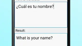 Spanish English Translator screenshot