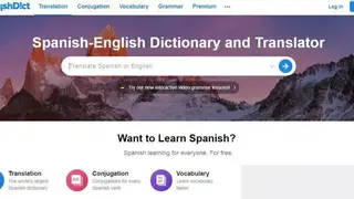 SpanishDict screenshot