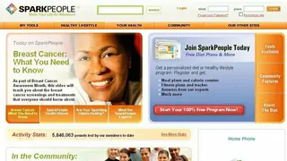 SparkPeople screenshot