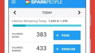 SparkPeople screenshot