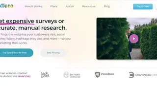 SparkToro screenshot