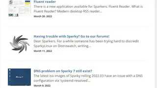 SparkyLinux screenshot