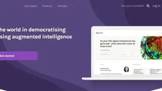 Sparrho screenshot