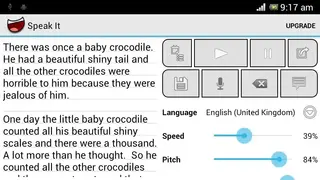 Speak it screenshot