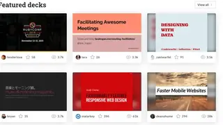 Speaker Deck screenshot