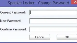 Speaker Locker screenshot