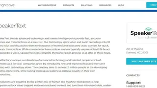 SpeakerText screenshot