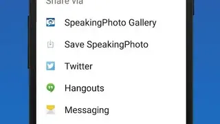 SpeakingPhoto screenshot