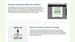SpeakPipe screenshot