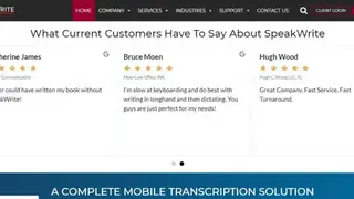 SpeakWrite screenshot