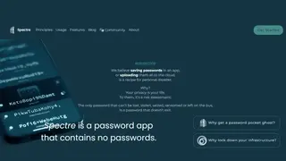 Spectre screenshot