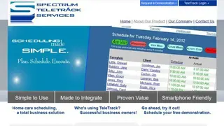 Spectrum TeleTrack screenshot