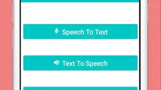 Speech to text /Text to Speech screenshot
