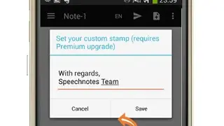 Speechnotes screenshot