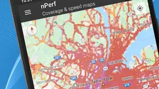 Speed test 3G, 4G, 5G, WiFi & network coverage map screenshot