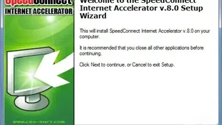 SpeedConnect Internet Accelerator screenshot