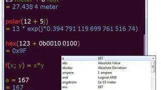SpeedCrunch screenshot