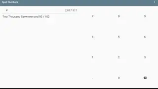Spell Numbers – A check writing helper screenshot