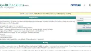 SpellCheckPlus screenshot