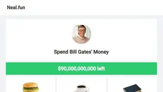 Spend Bill Gates’ Money screenshot