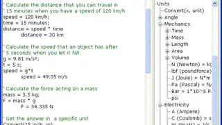 SpeQ Mathematics screenshot