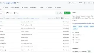 Spez Browser screenshot