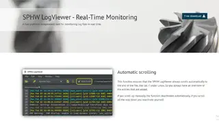 SPHW LogViewer screenshot