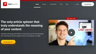 Spin Rewriter screenshot