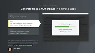 Spin Rewriter screenshot