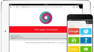 SPIN Safe Browser screenshot