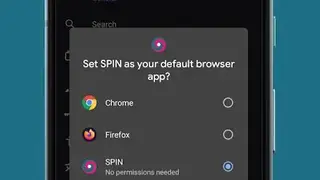 SPIN Safe Browser screenshot