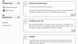 SPIP screenshot