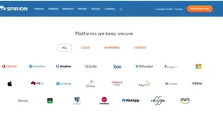 Spirion screenshot