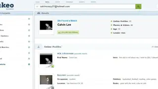 Spokeo Online screenshot