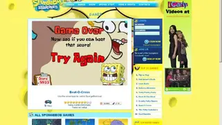 SpongeBob Boat O Cross screenshot