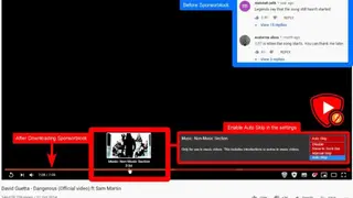 SponsorBlock screenshot