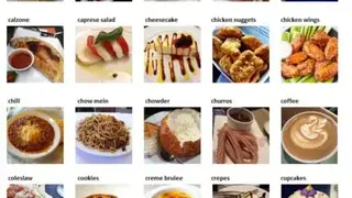 Spoonacular food API screenshot