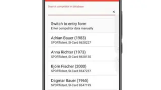 SPORTident Orienteering screenshot