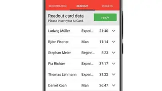 SPORTident Orienteering screenshot