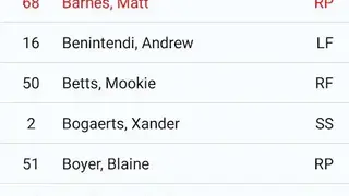 Sports Alerts screenshot