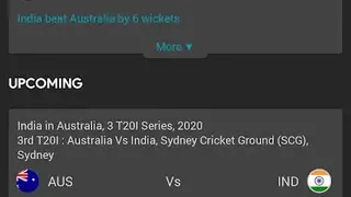 Sports NDTV Live Scores screenshot