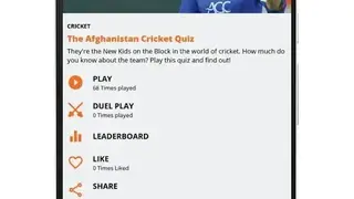 SportsQwizz screenshot