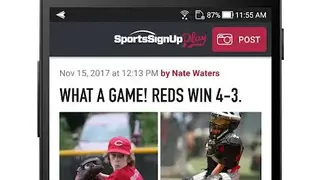 SportsSignupPlay screenshot